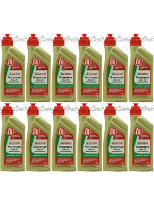 Castrol Transmax Dex III Multivehicle Automatik Getriebeöl 12x 1l = 12 Liter