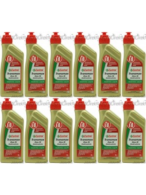 Castrol Transmax Dex III Multivehicle Automatik Getriebeöl 12x 1l = 12 Liter