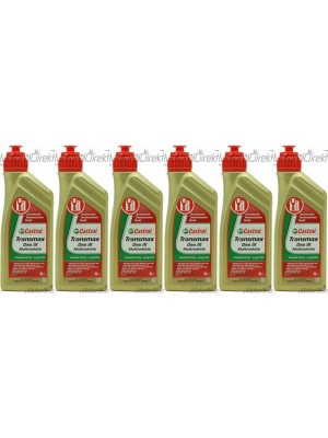 Castrol Transmax Dex III Multivehicle Automatik Getriebeöl 6x 1l = 6 Liter