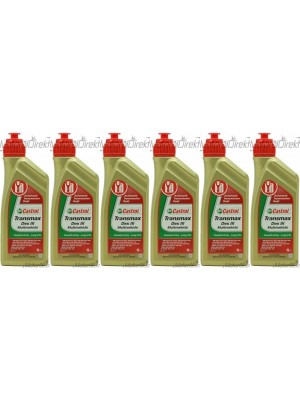 Castrol Transmax Dex III Multivehicle Automatik Getriebeöl 6x 1l = 6 Liter