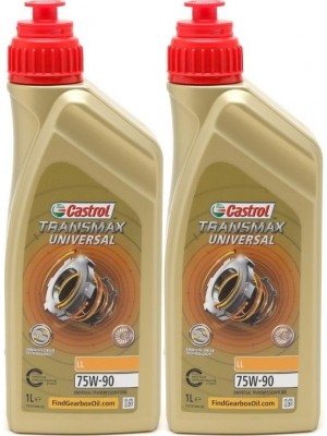 Castrol Syntrax Universal Plus 75W-90 (neu Transmax Universal LL) 2x 1l=2 Liter