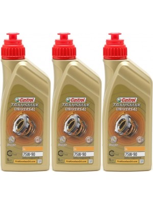 Castrol Syntrax Universal Plus 75W-90 (neu Transmax Universal LL) 3x 1l=3 Liter