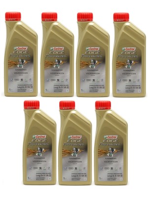 Castrol Edge Professional Longlife III Fluid Titanium (ex. FST) 5W-30 Motoröl 7x 1l = 7 Liter