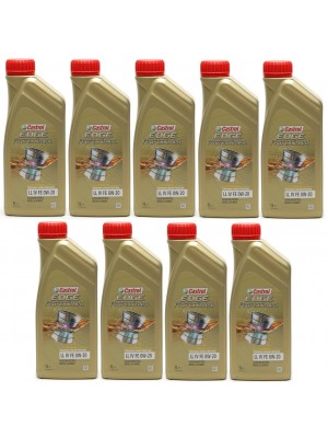 Castrol Edge Professional Fluid Titanium LL IV FE 0W-20 Motoröl 9x 1l = 9 Liter