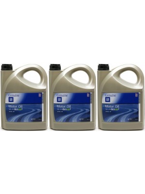 Original Genuine GM Opel 5W-30 dexos1 gen2 Longlife Motoröl 3x 5 = 15 Liter