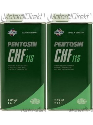 Pentosin CHF 11S Hochleistungs-Hydraulikfluid1l 2x 1l = 2 Liter