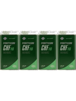 Pentosin CHF 11S Hochleistungs-Hydraulikfluid1l 4x 1l = 4 Liter