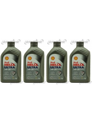 Shell Helix Ultra 5W-30 Motoröl 4x 1l = 4 Liter