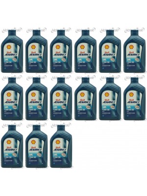 Shell Advance AX7 4T 15W-50 Motorrad Motoröl 15x 1l = 15 Liter