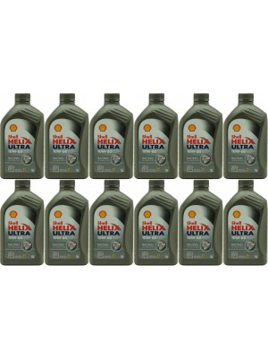 Shell Helix Ultra Racing 10W-60 Motoröl 12x 1l = 12 Liter