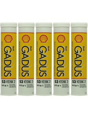 Shell Gadus S3 V220C 2 Mehrzweckfett Fett Kartusche 5x 400 Gramm