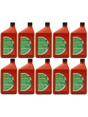 Shell Aeroshell Oil W 15W-50 10x 1l = 10 Liter