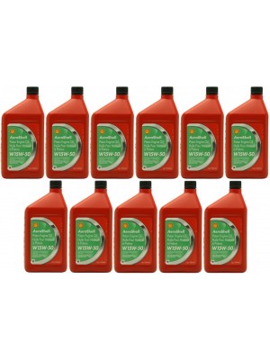 Shell Aeroshell Oil W 15W-50 11x 1l = 11 Liter