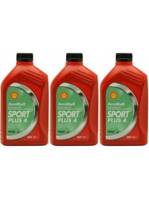 Shell Aeroshell Sport Plus 4 3x 1l = 3 Liter