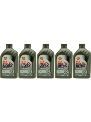 Shell Helix Ultra Professional AG 5W-30 Motoröl 5x 1l = 5 Liter