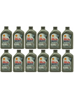 Shell Helix Ultra Professional AR-L 5W-30 Motoröl 12x 1l = 12 Liter