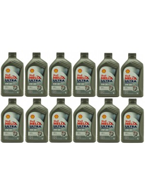 Shell Helix Ultra Professional AR-L 5W-30 Motoröl 12x 1l = 12 Liter