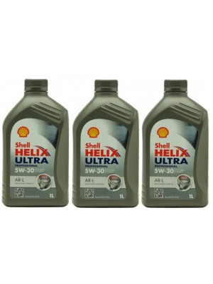 Shell Helix Ultra Professional AR-L 5W-30 Motoröl 3x 1l = 3 Liter