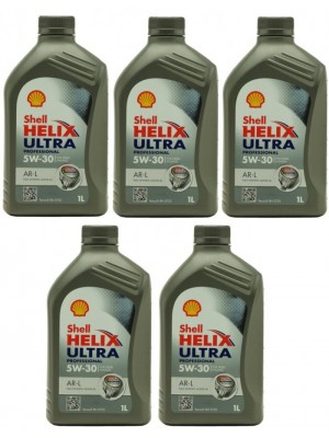 Shell Helix Ultra Professional AR-L 5W-30 Motoröl 5x 1l = 5 Liter