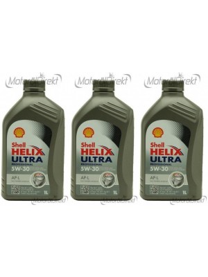 Shell Helix Ultra Professional AP-L 5W-30 Motoröl 3x 1l = 3 Liter