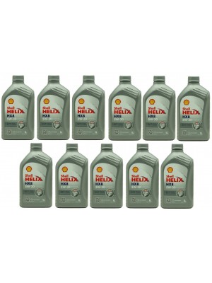 Shell Helix HX8 ECT 5W-30 Motoröl 11x 1l = 11 Liter