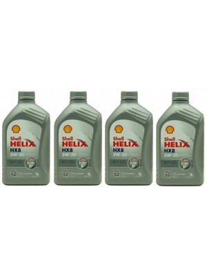 Shell Helix HX8 ECT 5W-30 Motoröl 4x 1l = 4 Liter