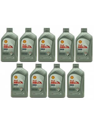 Shell Helix HX8 ECT 5W-30 Motoröl 9x 1l = 9 Liter