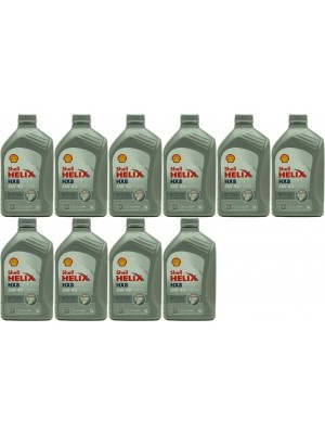 Shell Helix HX8 ECT 5W-40 Motoröl 10x 1l = 10 Liter