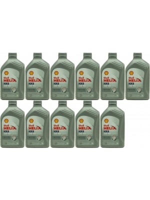 Shell Helix HX8 ECT 5W-40 Motoröl 11x 1l = 11 Liter