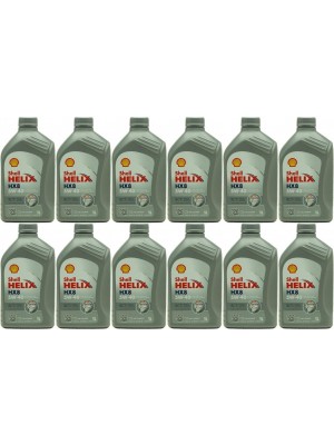 Shell Helix HX8 ECT 5W-40 Motoröl 12x 1l = 12 Liter