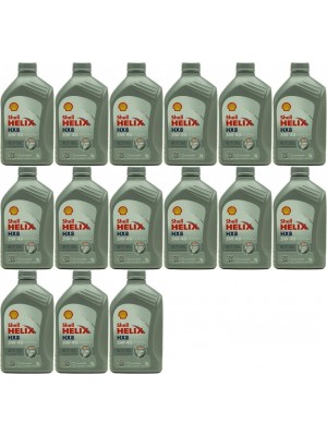 Shell Helix HX8 ECT 5W-40 Motoröl 15x 1l = 15 Liter