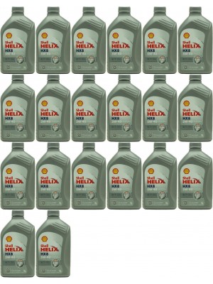 Shell Helix HX8 ECT 5W-40 Motoröl 20x 1l = 20 Liter