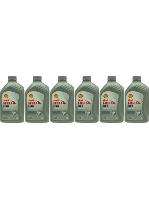 Shell Helix HX8 ECT 5W-40 Motoröl 6x 1l = 6 Liter