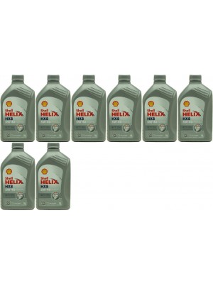 Shell Helix HX8 ECT 5W-40 Motoröl 8x 1l = 8 Liter