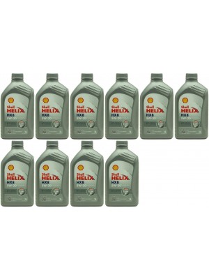 Shell Helix HX8 ECT C3 5W-30 Motoröl 10x 1l = 10 Liter