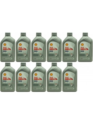 Shell Helix HX8 ECT C3 5W-30 Motoröl 11x 1l = 11 Liter