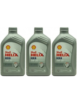 Shell Helix HX8 ECT C3 5W-30 Motoröl 3x 1l = 3 Liter