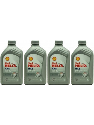 Shell Helix HX8 ECT C3 5W-30 Motoröl 4x 1l = 4 Liter