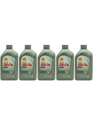 Shell Helix HX8 ECT C3 5W-30 Motoröl 5x 1l = 5 Liter