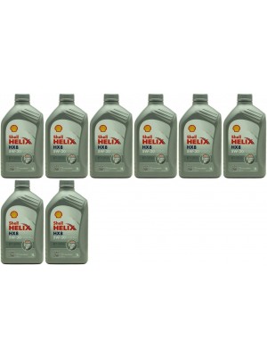 Shell Helix HX8 ECT C3 5W-30 Motoröl 8x 1l = 8 Liter