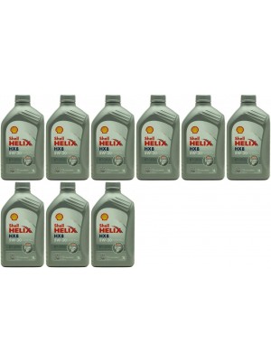 Shell Helix HX8 ECT C3 5W-30 Motoröl 9x 1l = 9 Liter