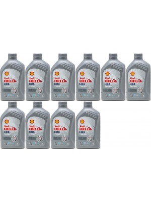 Shell Helix HX8 5W-40 Motoröl 10x 1l = 10 Liter