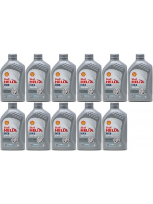 Shell Helix HX8 5W-40 Motoröl 11x 1l = 11 Liter