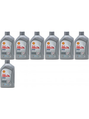 Shell Helix HX8 5W-40 Motoröl 7x 1l = 7 Liter