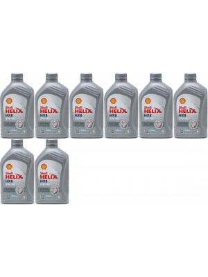 Shell Helix HX8 5W-40 Motoröl 8x 1l = 8 Liter