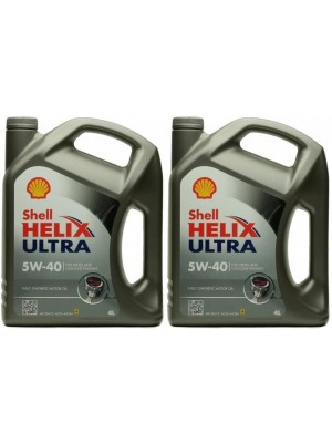 Shell Helix Ultra 5W-40 Motoröl 2x 4l = 8 Liter