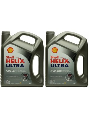 Shell Helix Ultra 5W-40 Motoröl 2x 4l = 8 Liter
