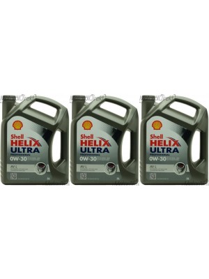 Shell Helix Ultra Professional AV-L 0W-30 Motoröl 3x 5 = 15 Liter