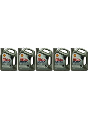 Shell Helix Ultra Professional AV-L 0W-30 Motoröl 5x 5 = 25 Liter