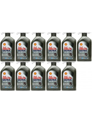 Shell Helix Ultra ECT C3 5W-30 PKW-Motoröl 11x 1l = 11 Liter